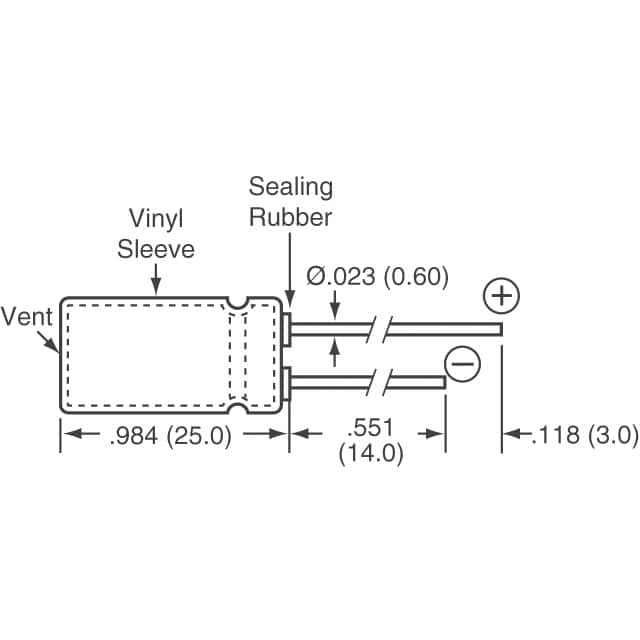 EEU-FC1J391 Panasonic Electronic Components  Condensateurs électrolytiques en aluminium